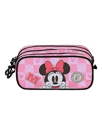 Disney Minnie Mouse Journey Estuche Portatodo Trick FAN 2.2, Rosa