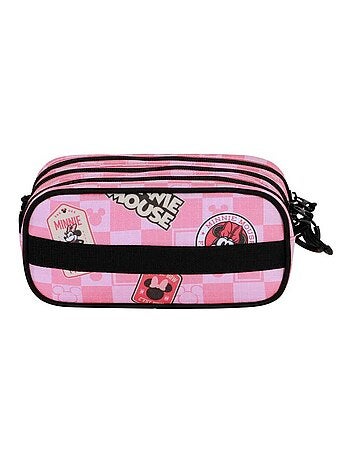 Disney Minnie Mouse Journey Estuche Portatodo Trick FAN 2.2, Rosa