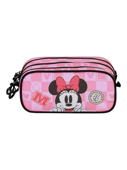 Disney Minnie Mouse Journey Estuche Portatodo Trick FAN 2.2, Rosa - Kiabi Disney Minnie Mouse Journey Estuche Portatodo Trick FAN 2.2, Rosa - Kiabi