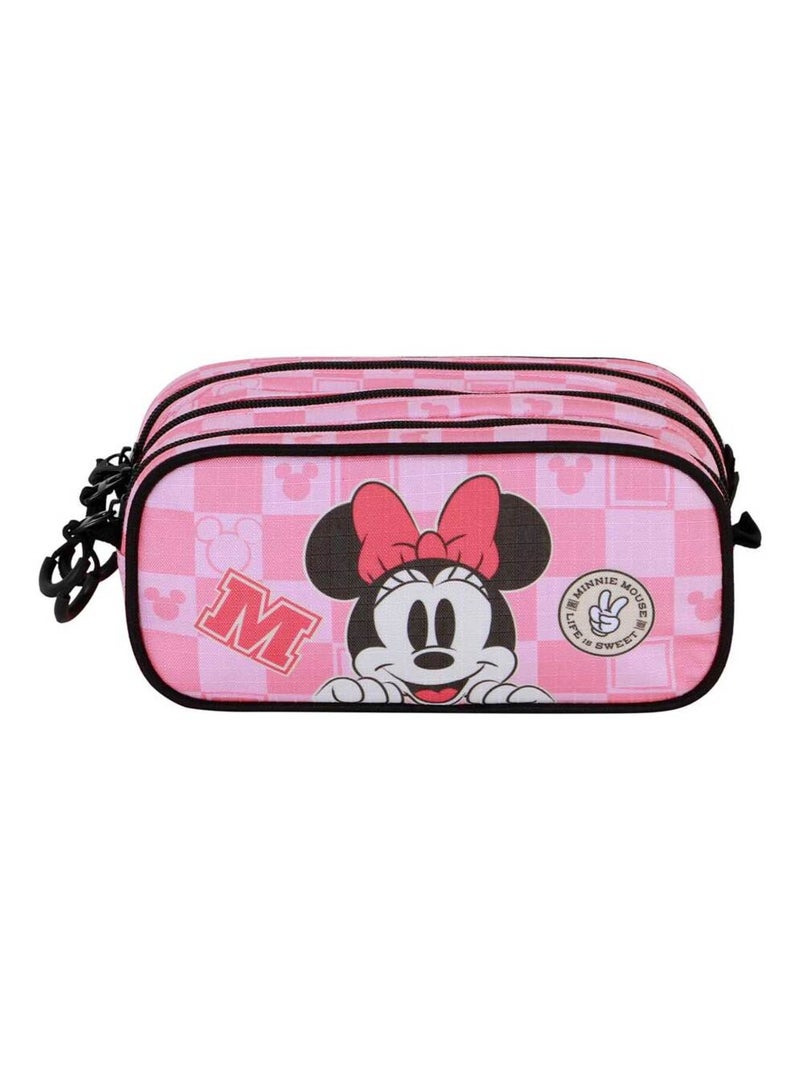 Disney Minnie Mouse Journey Estuche Portatodo Trick FAN 2.2, Rosa Rosa - Kiabi