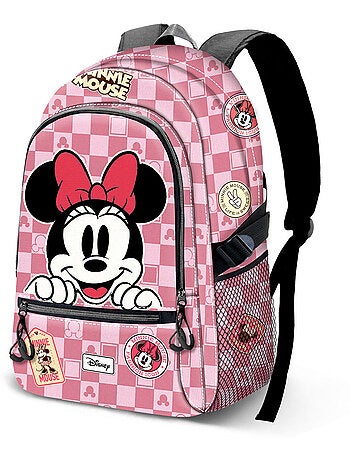 Disney Minnie Mouse Journey Mochila Fight FAN 2.2, Rosa