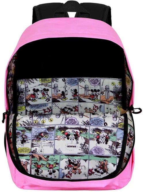 Disney Minnie Mouse MM Mochila Block, Rosa - Kiabi Disney Minnie Mouse MM Mochila Block, Rosa - Kiabi