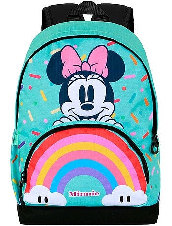 Disney Minnie Mouse Rainbow Mochila HS FAN 3.0, Turquesa