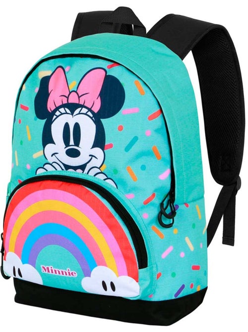 Disney Minnie Mouse Rainbow Mochila HS FAN 3.0, Turquesa - Kiabi