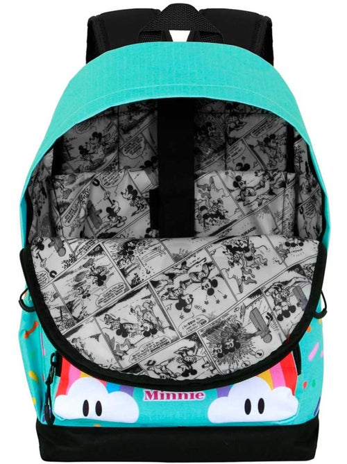 Disney Minnie Mouse Rainbow Mochila HS FAN 3.0, Turquesa - Kiabi