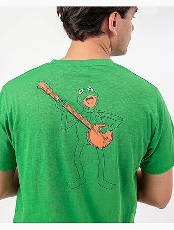 DISNEY MUPPETS Pijama Manga Corta Kermit the Frog para Hombre