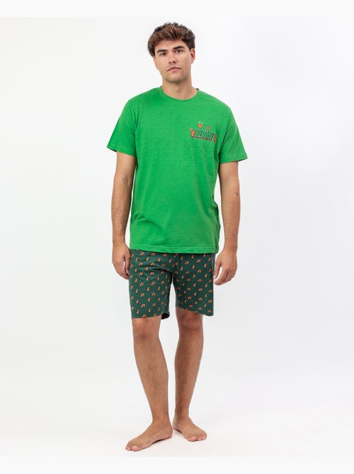 DISNEY MUPPETS Pijama Manga Corta Kermit the Frog para Hombre - Kiabi