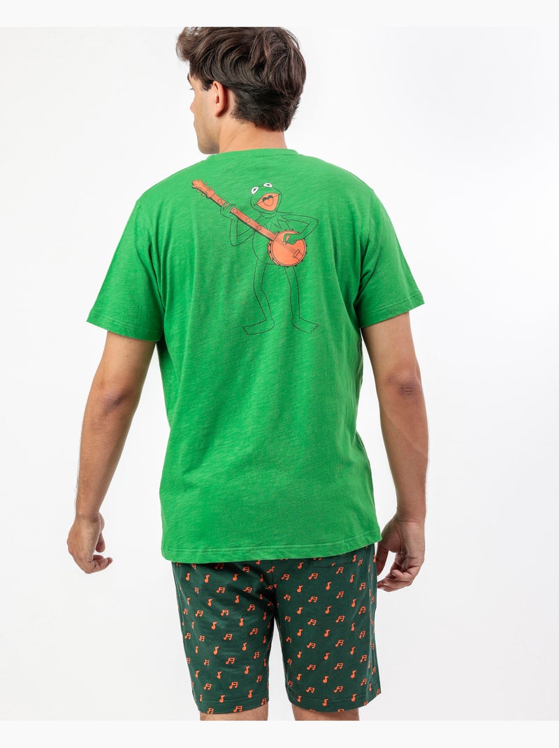 DISNEY MUPPETS Pijama Manga Corta Kermit the Frog para Hombre Verde - Kiabi