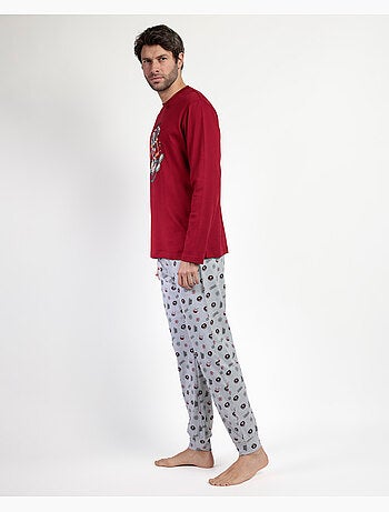 DISNEY MUPPETS Pijama Manga Larga Animal Drumer para Hombre