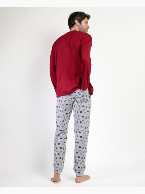 DISNEY MUPPETS Pijama Manga Larga Animal Drumer para Hombre - Kiabi