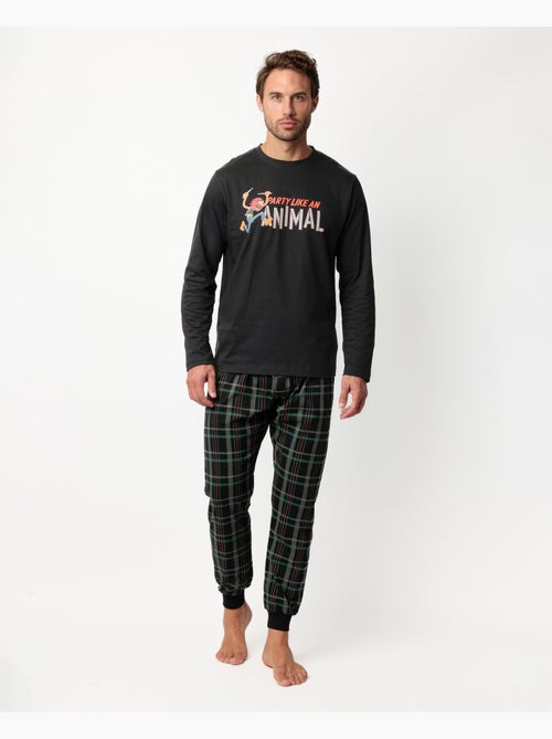 DISNEY MUPPETS Pijama Manga Larga Party Animal para Hombre - Kiabi