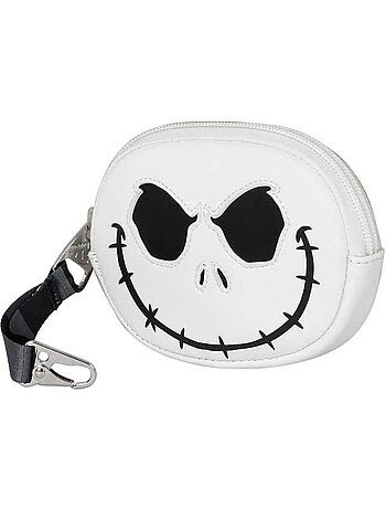 Disney Pesadilla Antes de Navidad Bone Monedero Pill, Blanco