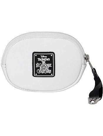 Disney Pesadilla Antes de Navidad Bone Monedero Pill, Blanco