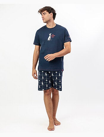 DISNEY Pijama Manga Corta 101 Reasons para Hombre