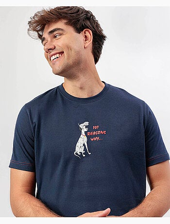 DISNEY Pijama Manga Corta 101 Reasons para Hombre