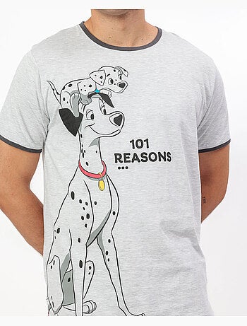 DISNEY Pijama Manga Corta 101 Reasons para Hombre
