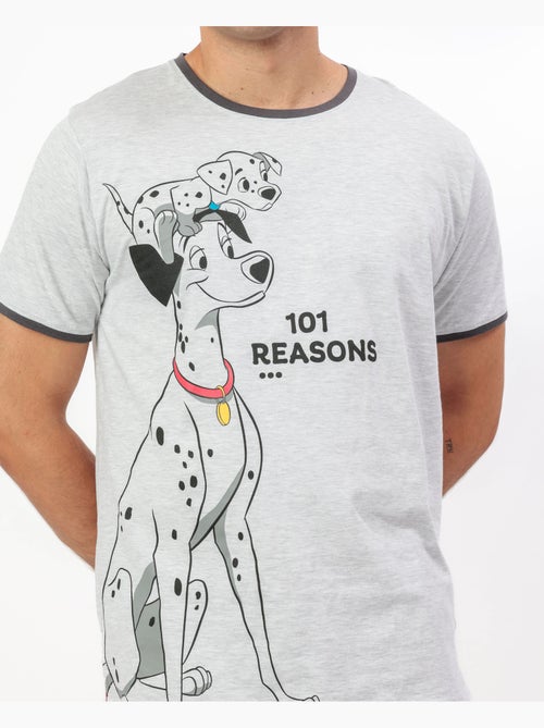 DISNEY Pijama Manga Corta 101 Reasons para Hombre - Kiabi DISNEY Pijama Manga Corta 101 Reasons para Hombre - Kiabi