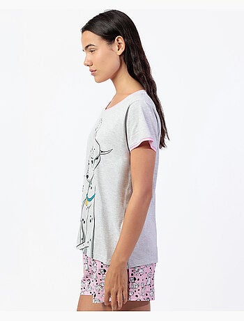 DISNEY Pijama Manga Corta 101 Reasons para Mujer