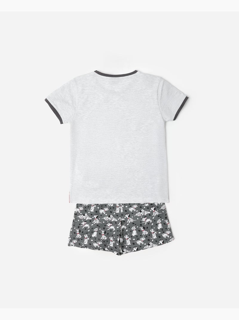 DISNEY Pijama Manga Corta 101 Reasons para Niño Gris jaspeado - Kiabi