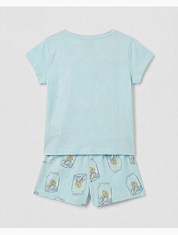 DISNEY Pijama Manga Corta Blue Alice para Niña