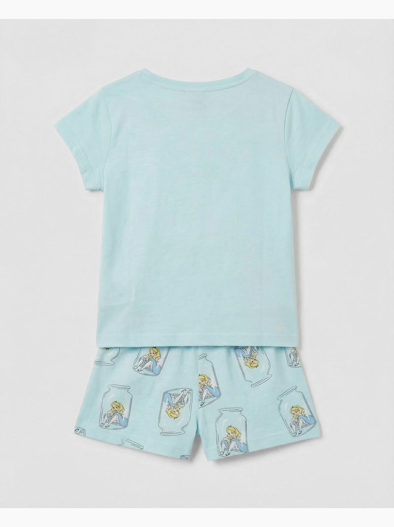 DISNEY Pijama Manga Corta Blue Alice para Niña Azul - Kiabi