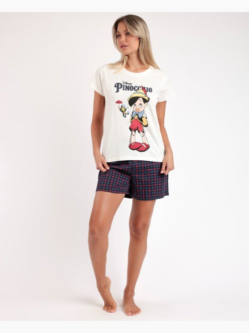 DISNEY Pijama Manga Corta Classic Pinocchio para Mujer - Kiabi