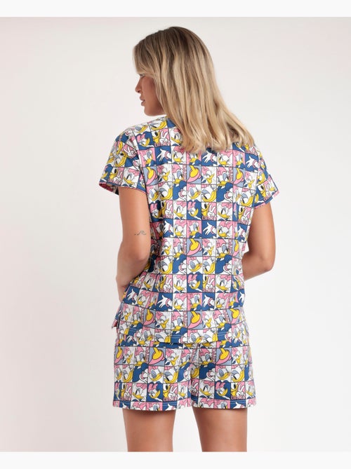 DISNEY Pijama Manga Corta Daisy Poses para Mujer - Kiabi DISNEY Pijama Manga Corta Daisy Poses para Mujer - Kiabi