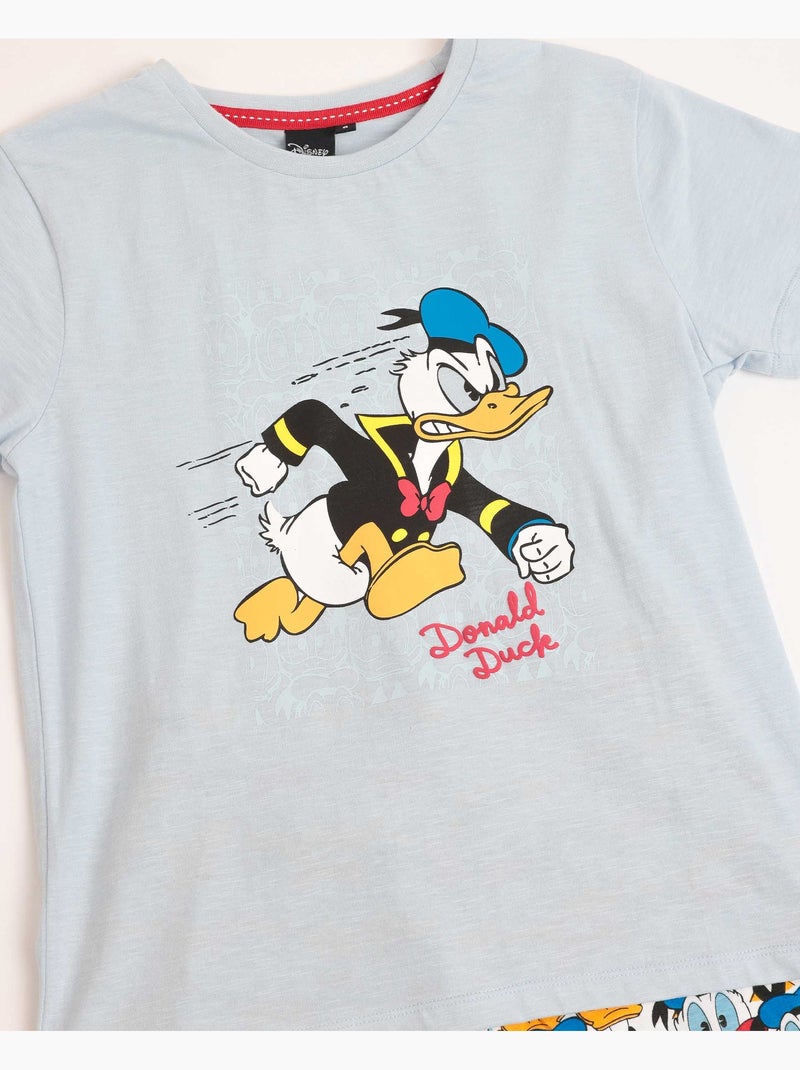 DISNEY Pijama Manga Corta Donald Vintage para Niño Azul - Kiabi