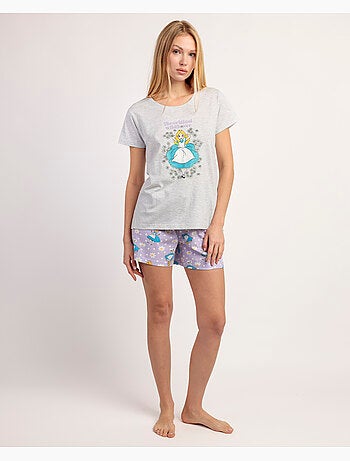 DISNEY Pijama Manga Corta Dreamland para Mujer
