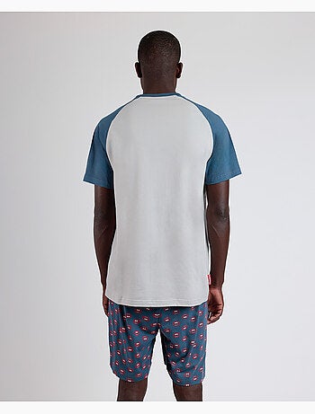 DISNEY Pijama Manga Corta Generals para Hombre