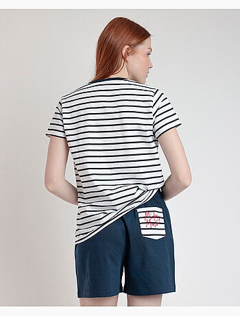 DISNEY Pijama Manga Corta Generals para Mujer