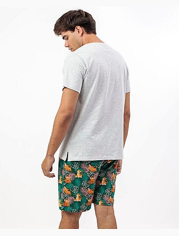 DISNEY Pijama Manga Corta Hakuna para Hombre