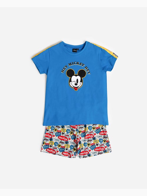 DISNEY Pijama Manga Corta Hey Mickey para Niño - Kiabi DISNEY Pijama Manga Corta Hey Mickey para Niño - Kiabi