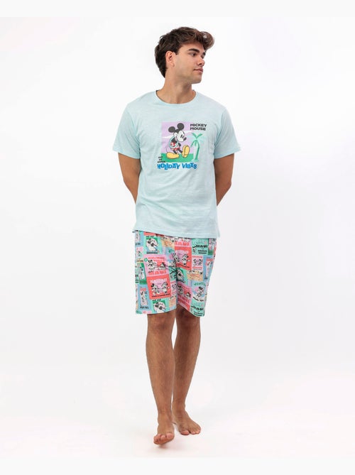 DISNEY Pijama Manga Corta Holiday Vibes para Hombre - Kiabi DISNEY Pijama Manga Corta Holiday Vibes para Hombre - Kiabi
