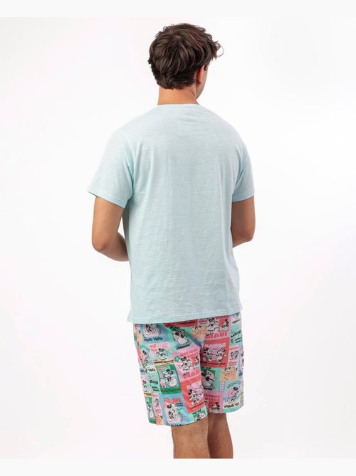 DISNEY Pijama Manga Corta Holiday Vibes para Hombre - Kiabi DISNEY Pijama Manga Corta Holiday Vibes para Hombre - Kiabi