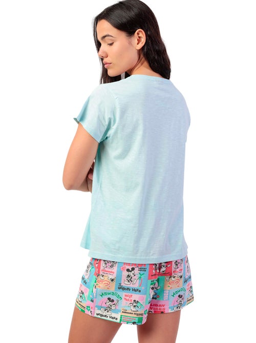 DISNEY Pijama Manga Corta Holiday Vibes para Mujer - Kiabi