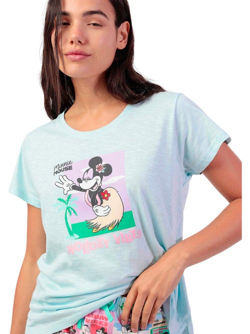 DISNEY Pijama Manga Corta Holiday Vibes para Mujer - Kiabi