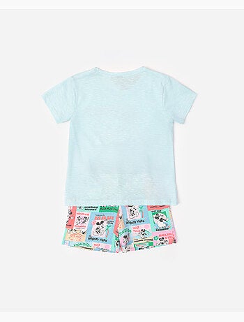 DISNEY Pijama Manga Corta Holiday Vibes para Niño
