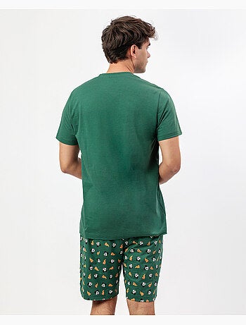 DISNEY Pijama Manga Corta Italy para Hombre