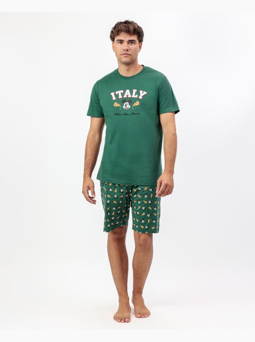 DISNEY Pijama Manga Corta Italy para Hombre - Kiabi