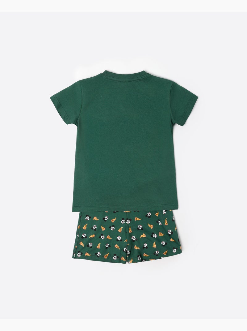 DISNEY Pijama Manga Corta Italy para Niño Verde - Kiabi