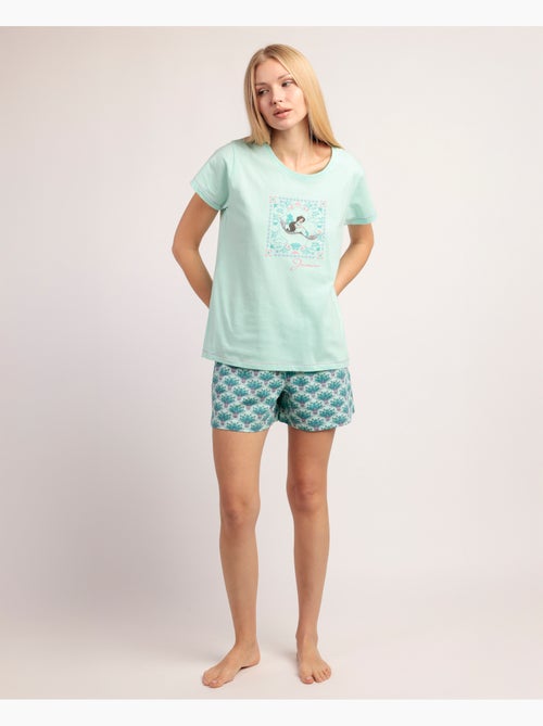 DISNEY Pijama Manga Corta Jasmine para Mujer - Kiabi