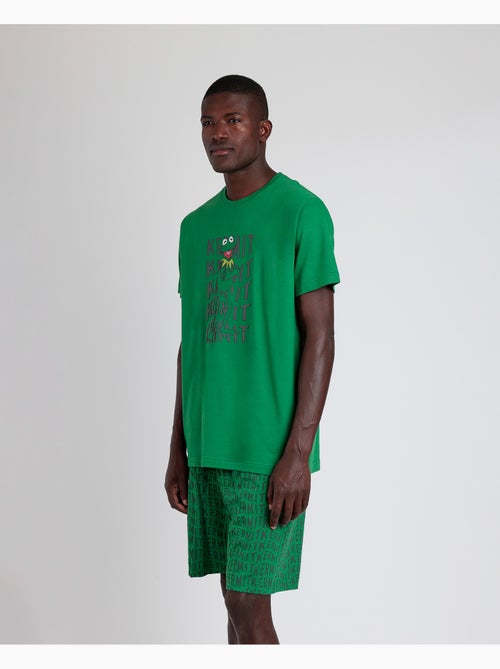 DISNEY Pijama Manga Corta Kermit para Hombre - Kiabi