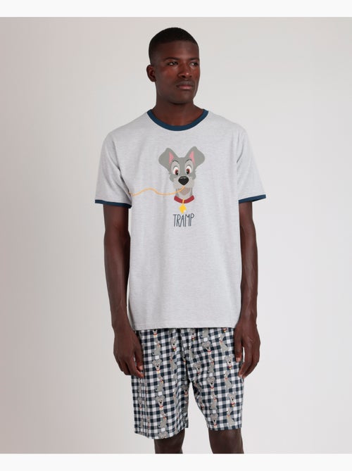 DISNEY Pijama Manga Corta Lady And The Tramp para Hombre - Kiabi