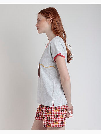 DISNEY Pijama Manga Corta Lady And The Tramp para Mujer