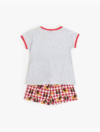 DISNEY Pijama Manga Corta Lady And The Tramp para Niña