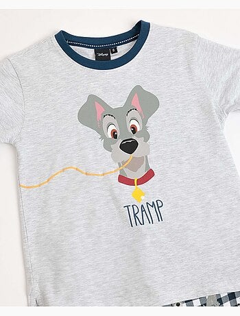 DISNEY Pijama Manga Corta Lady And The Tramp para Niño