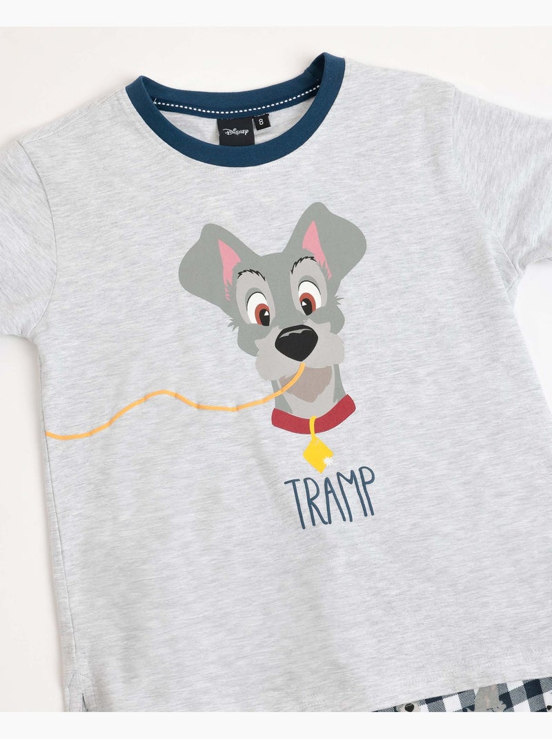 DISNEY Pijama Manga Corta Lady And The Tramp para Niño Azul - Kiabi