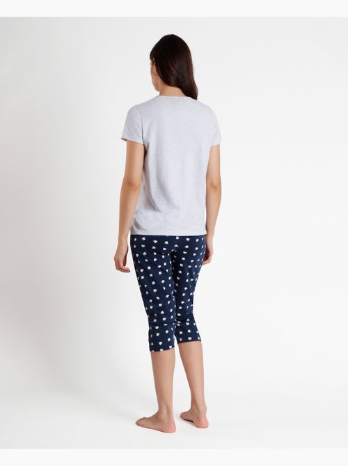 DISNEY Pijama Manga Corta Love is in the Air para Mujer - Kiabi DISNEY Pijama Manga Corta Love is in the Air para Mujer - Kiabi
