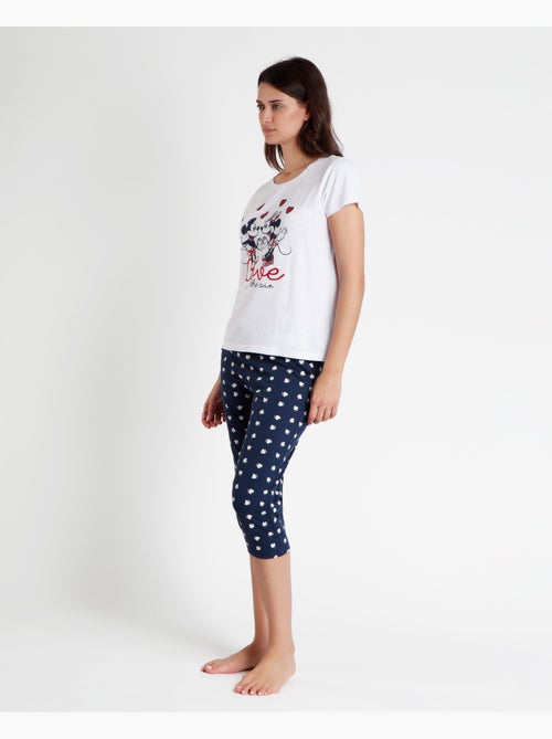 DISNEY Pijama Manga Corta Love is in the Air para Mujer - Kiabi DISNEY Pijama Manga Corta Love is in the Air para Mujer - Kiabi